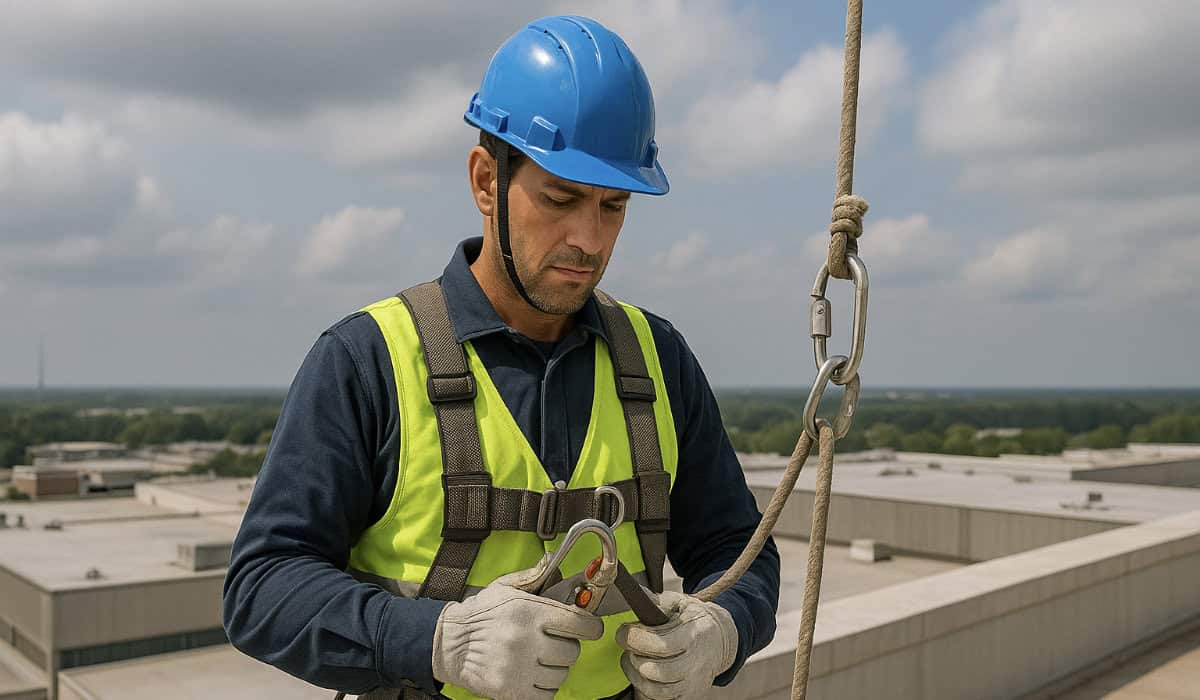 What does post-construction window cleaning at height really involve?